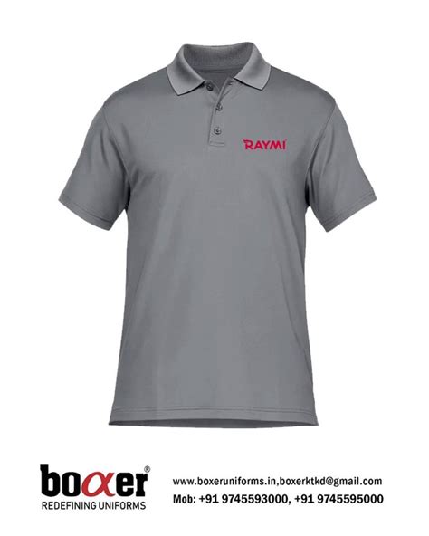 Cotton Half Sleeves Industrial T Shirt Uniform At Rs 450piece In