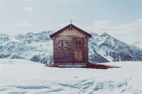 Cabin In The French Alps At Cauterets France Image Free Stock Photo