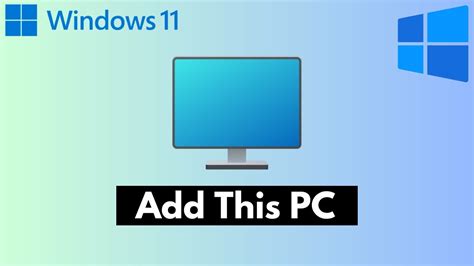 How To Add This Pc Icon To Desktop In Windows Full Guide Youtube