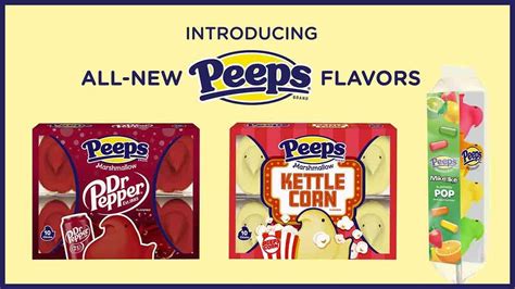 Peeps Launches New Dr. Pepper Flavor