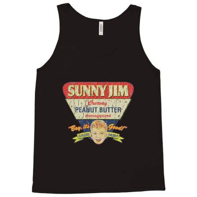 Sunny Jim Peanut Butter 1921 Tank Top By Tanahlampang - Artistshot