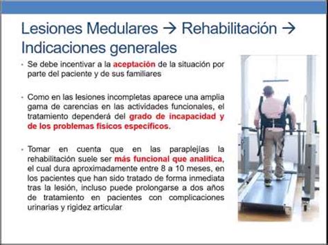 TEMA 4 LESIONES MEDULARES REHABILITACIÓN YouTube