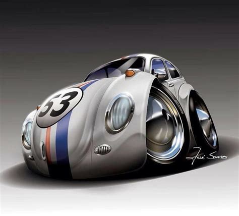 Pin By Stephen Strawser On LET S PLAY VW S CAR Car Cartoon Vw Art