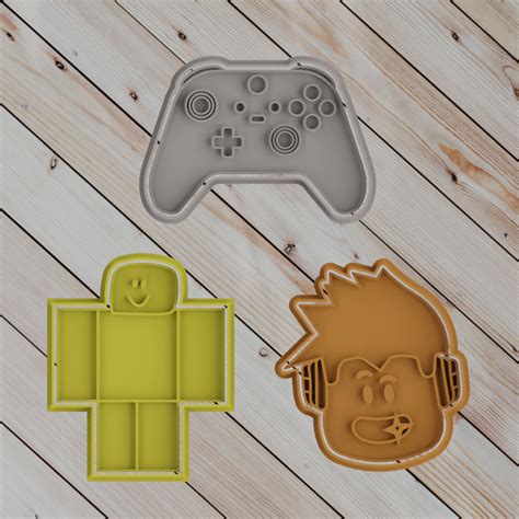 Stl File Cookie Cutter Set Roblox・3d Printer Model To Download・cults