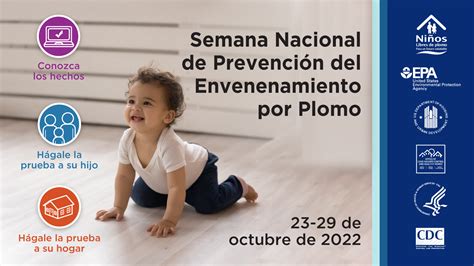 Semana Nacional de Prevención del Envenenamiento por Plomo US EPA