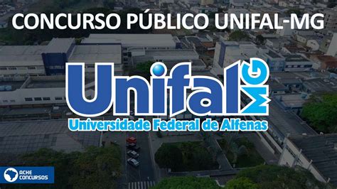 Unifal Mg Abre Novo Concurso Para Professores Pelo Edital