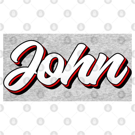 John name - cool 70s retro font - John Name Cool 70s Retro Font - T ...