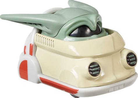 Hot Wheels Disney 100 Grogu Character Car Star Wars The Mandalorian Collectible Toy 1 64 Scale