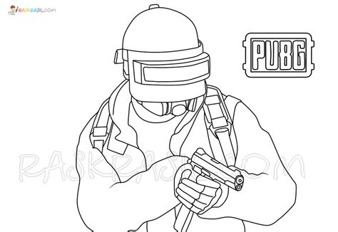 PUBG Coloring Pages | 20 New Coloring Pages Free Printable