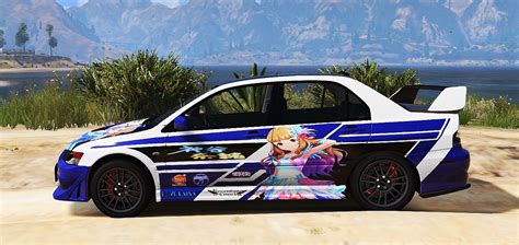 Mitsubishi Lancer Evolution Ix Mr Itasha Livery Gta Mods