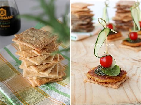 Что испечь быстро и вкусно? Домашние крекеры | vinogradinka.com