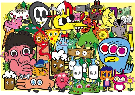 Jon Burgerman Art