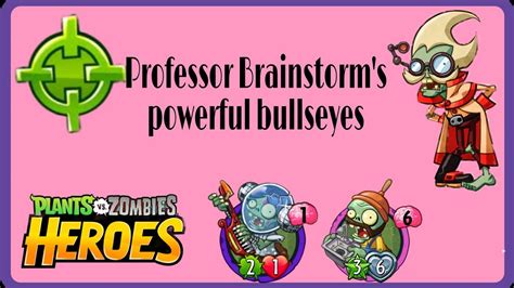 A Very Powerful Deck Of Bullseyes Deck With Professor Brainstorm