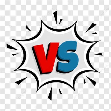 Versus Comic Style Vector, Vs, Versus Comic, Versus PNG and Vector with ...