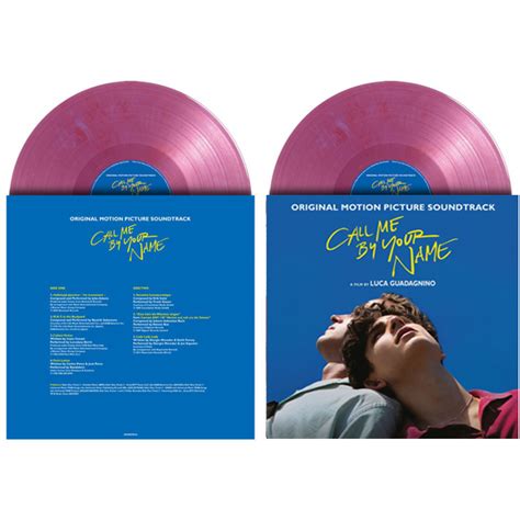 O S T CALL ME BY YOUR NAME 콜 미 바이 유어 네임 180G VELVET PURPLE LP