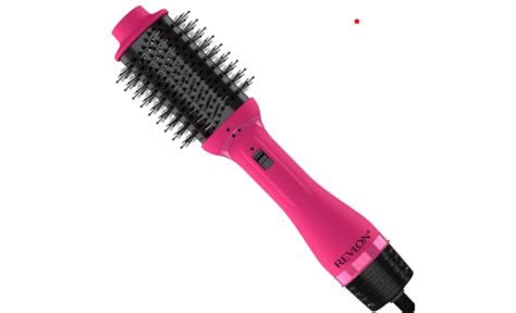 Revlon One Step Volumizer PLUS Hair Dryer And Hot Air Brush Pink Reg