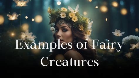 Examples Of Fairy Creatures Mythical Encyclopedia