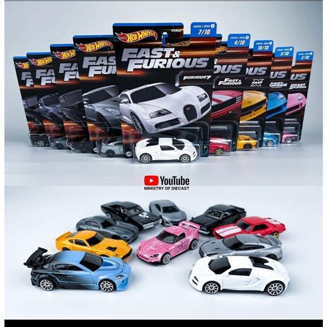 Jual Hot Wheels Basic Fast And Furious Set Series Shopee Indonesia