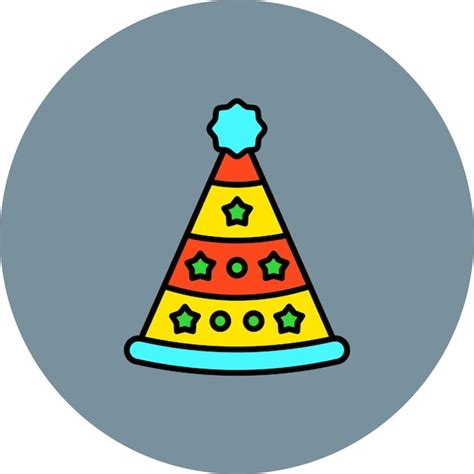 Premium Vector Party Hat Icon