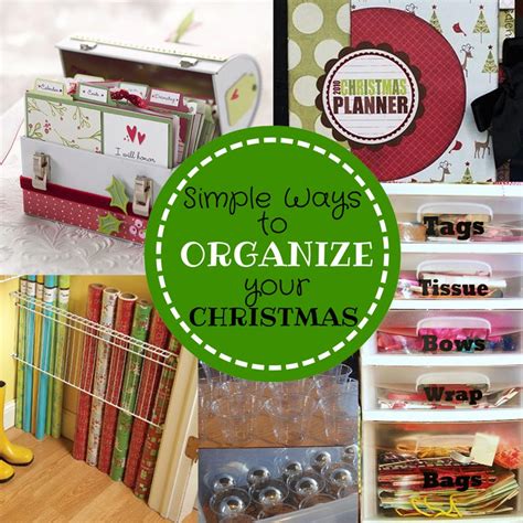 Creativesteph13 Simple Ideas To Organize Your Christmas