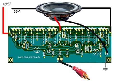 Amplificador De Watts Rms Os Sc Udio E Eletr Nica