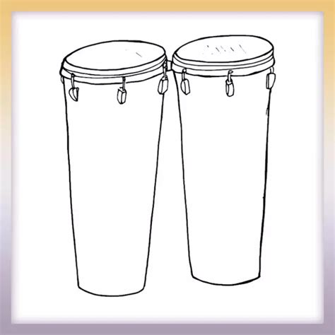 Drum Tamtam Coloringbookpics