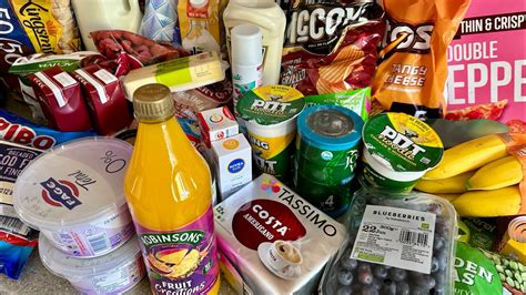 Sainsburys Grocery Haul Slimming World Youtube