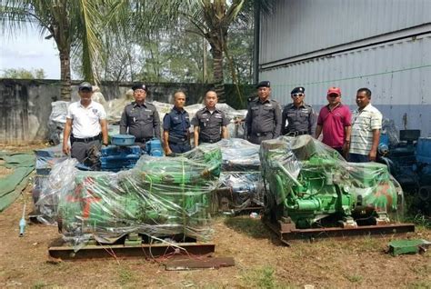 Phuket Marine Police Seize Illegally Imported Boat Equipment Thaiger