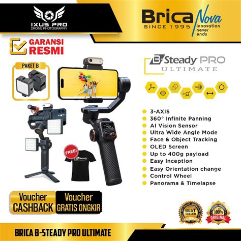 Jual Brica B Steady PRO ULTIMATE 3 Axis Gimbal Bsteady Pro Ultimate