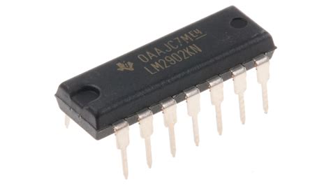 Amplificador Operacional Lm2902kne4 Precisión 3 → 26 V 12mhz Pdip 14