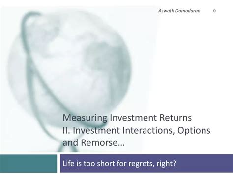 Ppt Measuring Investment Returns Ii Investment Interactions Options