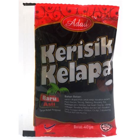 Adad Kerisik Kelapa Gm Shopee Malaysia