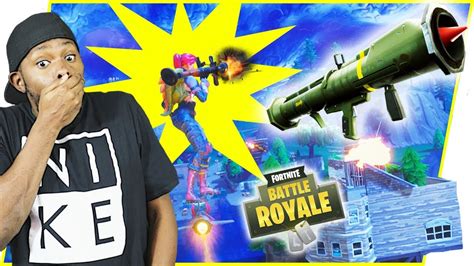 Riding Guided Missiles And Shooting Rockets Fortnite Battle Royale