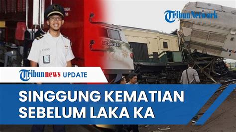 Video Unggahan Terakhir Masinis Ka Krd Julian Dwi Setiyono Sebelum