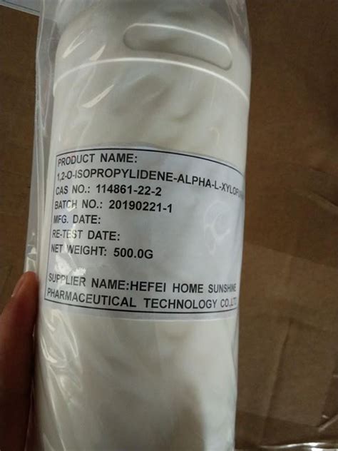 1,2-O-Isopropylidene-a-L-xylofuranose CAS 114861-22-2 Manufacturers ...