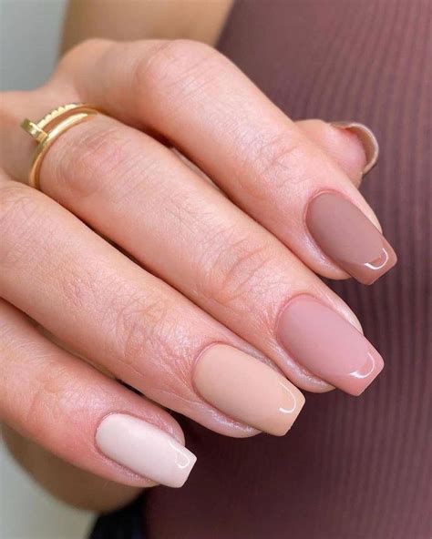 Cute Nude Nails To Copy Beauty Hacks Nails Neutral Gel Nails Pretty Nails