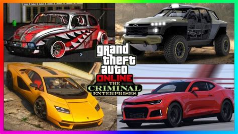 Gta 5 Online 2022 Summer Dlc All New Confirmed Cars Camaro