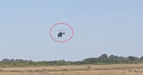 Qué hacían y a dónde iban los siete helicópteros que sobrevolaron el