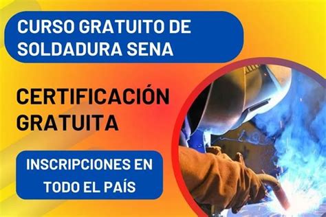 Curso Gratuito De Soldadura En El Sena