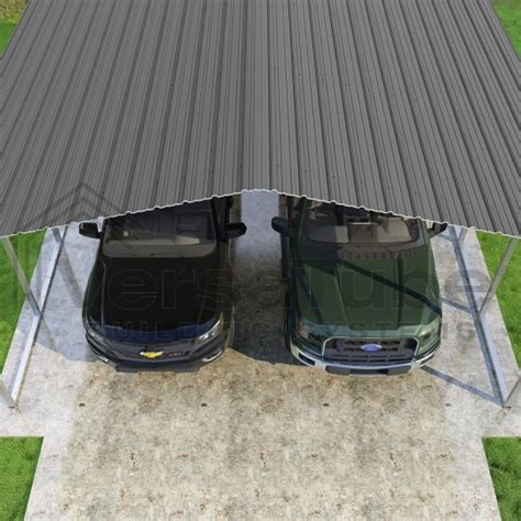 Versatube 20x20x10 Classic Steel Carport Kit Cm020200100