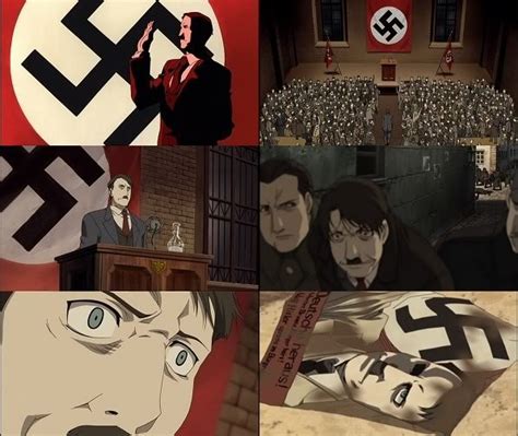 The Hitler in anime