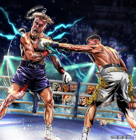 Tommy Fury Vs Jake Paul / Boxing Art / Boxing / Gym Art / - Etsy