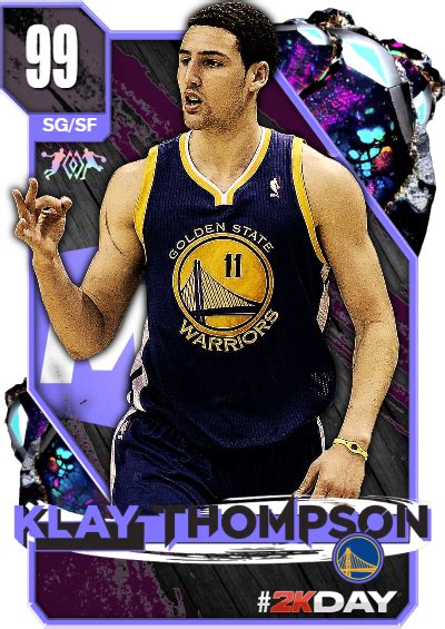 NBA 2K24 2KDB Custom Card Klay Day