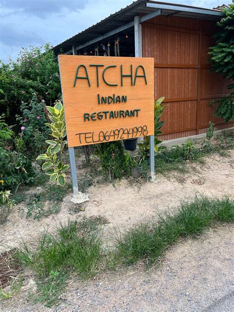 atcha indian restaurant hua hin restaurant reviews  phone