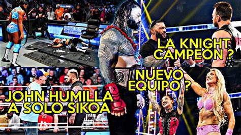 WWE SMACKDOWN 3 DE NOVIEMBRE DEL 2023 RESUMEN ANALISIS YouTube