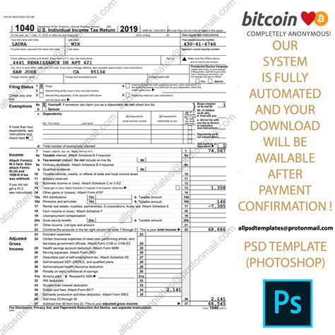 Usa Self Employed Form Template All Psd Templates