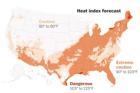 Live Updates Heat Wave Over Eastern U S Continues To Intensify United States Head Topics