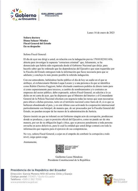 Andersson Boscán on Twitter El presidente Lasso pide ahora ocho días