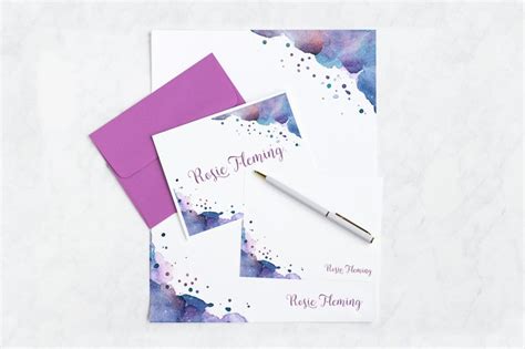 Letter Writing Set Letter Set Personalized Stationery Set Etsy