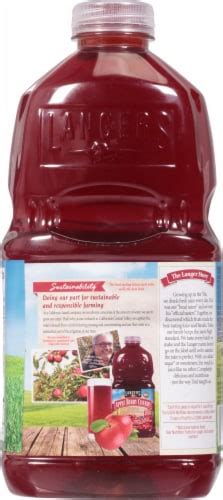 Langers 100 Apple Berry Cherry Juice 64 Fl Oz Frys Food Stores